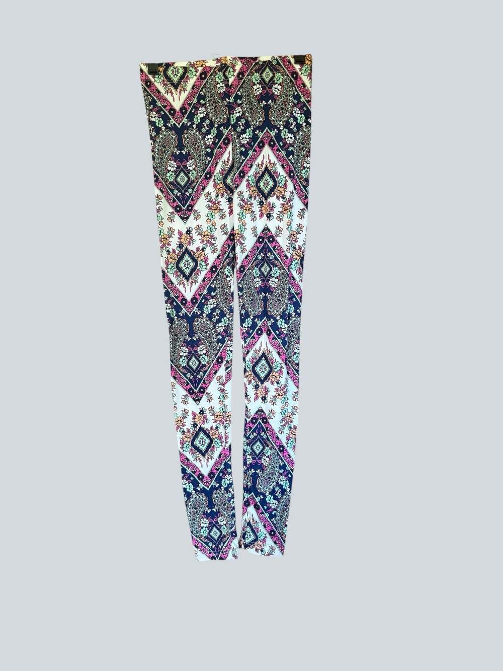 rue21 Women's Paisley Floral Geometric Patterned Leggings Small